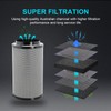 iPower 4 Inch 195 CFM Inline Fan Air Carbon Filter