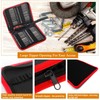 BLIRITEL Drill Bit Organizer Bag, Oxford Tool Case Holds 55