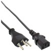 InLine 16653R Power Cable Switzerland to IEC Plug C13, 3