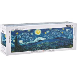 EuroGraphics Starry Night Panorama (Expanded from Original) by Vincent Van Gogh 1000-Piece Puzzle
