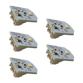INGQI WR55X11132 WR55X25754 LED Light Compatible for GE Refrigerator, Pack of 5 Bulbs for EAP12172918 4590213 AP6261806 PS12172918 WR55X30602