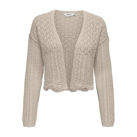 ONLY Onlnola 7/8 Life Women's Cardigan Regular Fit XS S M L XL Beige White, Feather Gray