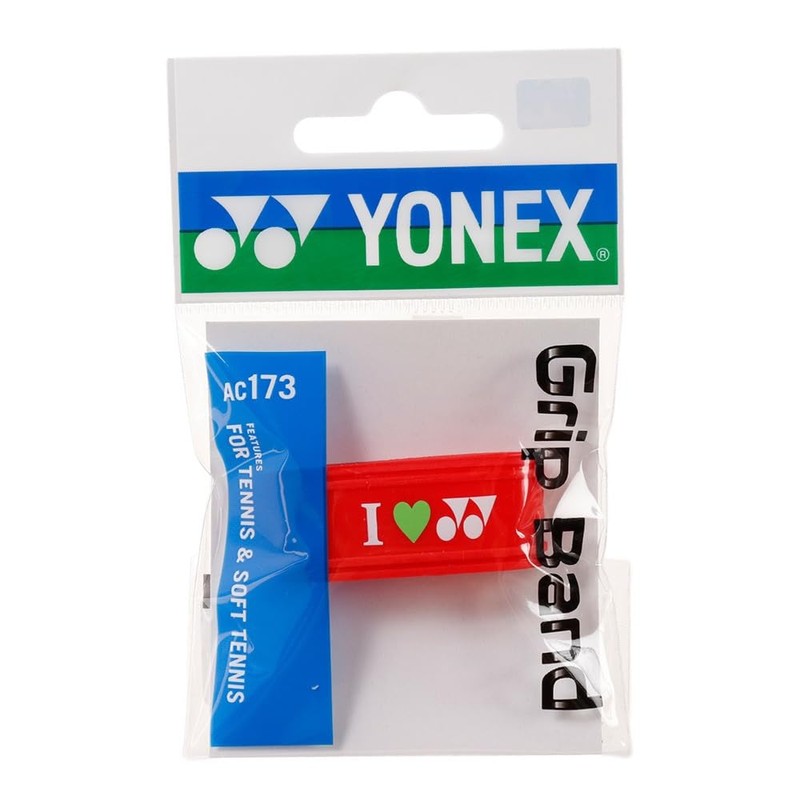 YONEX AC173 001 Grip Hand (Pack of 1) Red