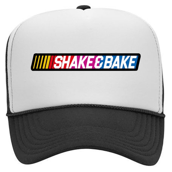 Generic Ricky Bobby Racing Shake N Bake Foam Trucker Mesh
