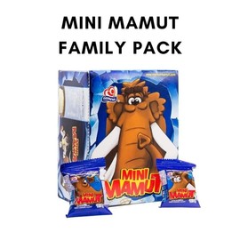 Mini Mamut by Gamesa with 28 Small Packs | Cookies Covered with Chocolate