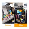 Car Backseat Organizer for Travel – Foldable Storage Pockets with