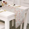 Hejo Cherry Blossom Pattern Table Runner,Reusable Table Runners for Dining