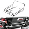 ECOTRIC Chrome Saddle Bag Guard Rail Bracket Compatible with 97-08