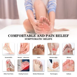 4 Pairs Shoe Pads High Heel Pads High Heels Gel Pads, Bunion Pads High Heels Transparent Insoles Gel Heel Grips Liner Inserts Bunion Pads Forefoot Heel Snugs for Women, Comfortable and Non-Slip