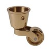 Van Dyker's Restorers Vintage Classic Solid Brass Round Cup Caster