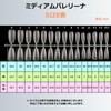 CHARMIX Medium Oval 360 Pcs Large Capacity Nail Tips, False
