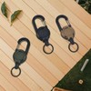 HAPPOW Pack of 3 Extendable Key Chains, 60 mm Steel
