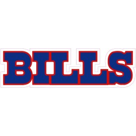 (NOT A PATCH) Buffalo Bills Football HTV Heat Transfer Vinyl Iron On - 9" Inches