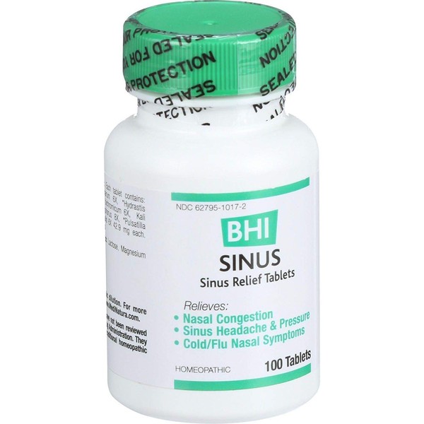 BHI - Sinus Relief - 100 Tablets