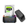 Dual Bay Hard Drive Duplicator/Cloner USB 3.0 to SATA I/II/III