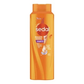 Sedal shampoo restauración instantánea ideal para reparar y dar fuerza al cabello dañado dejándolo supersuave y agradable al tacto 620 mL             
