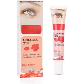 Sonew Crema para Ojos para círculo Oscuro Hinchazón Arrugas Anti envejecimiento Goji Berry Eye Gel Crema para día/Noche hidratante