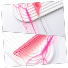 Baluue 4sets Hair Braiding Tools Rat Tail Comb Tool for Easy Hair Styling for Women Salon Home Use Comfortable Grip