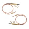 Timsec 2Packs Fire Pit Thermocouple F273117, Tank Top Heaters Lead
