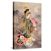 ART.COM Stretched Canvas Print Tsuki No Uta by Haruyo Morita,