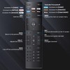 2 Pack Remote XRT136 for VIZIO Smart TV, FlyCoco Universal