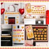 Epakh 44 Pcs Valentine's Day Bulletin Board Pizza Theme Classroom