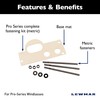 Lewmar 66000108 Pro Series Fastening Kit (Mm)