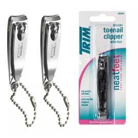Trim Fingernail Toenail Professional Heavy Duty Stainless Steel Sharp Clippers