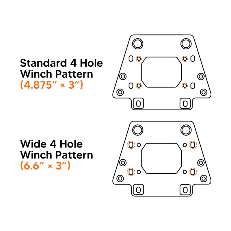 WSAYS For Kawasaki Teryx KRX 1000 WSAYS UTV Front Heavy
