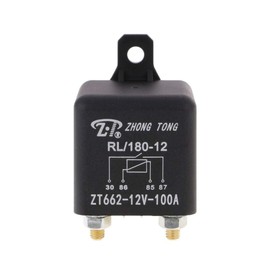 ESUPPORT Car Auto Heavy Duty Split Charge DC 12V 100A 100 AMP SPST Relay 4 Pin 4P RL180