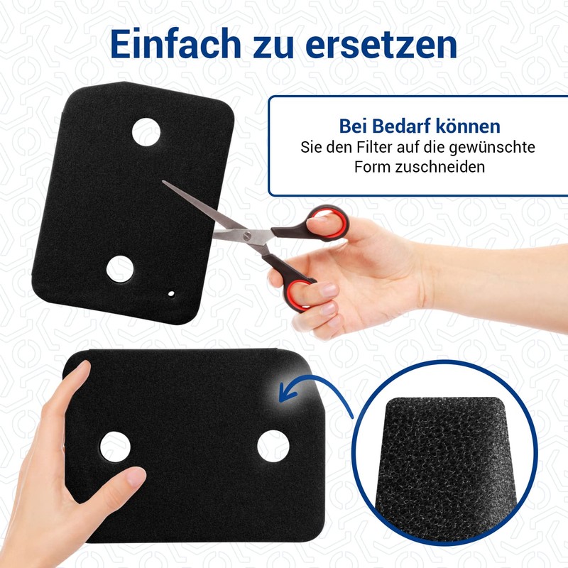 VIOKS 2 x Filter Sponge Dryer Replacement for Мiele 9164761