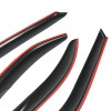 Geartronics For 1996-2000 Honda Civic Sedan 4x Window Visors Vent