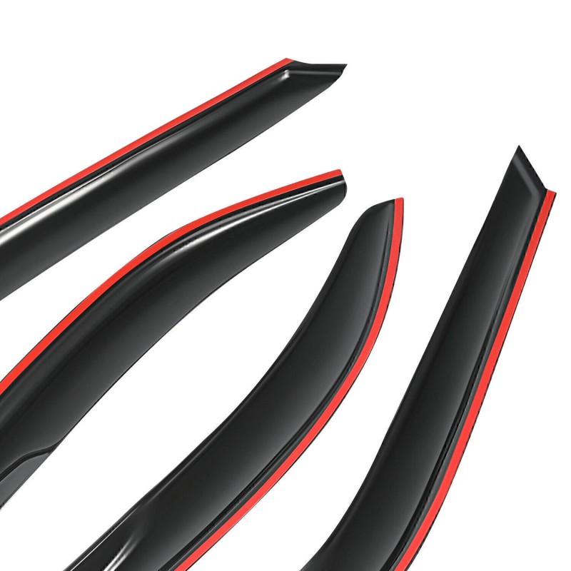 Geartronics For 1996-2000 Honda Civic Sedan 4x Window Visors Vent