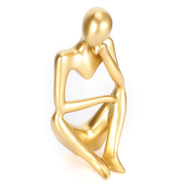 Desktop Golden Statue DIY Craft Decoration Gift Collection