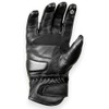 MDM Men's Leather Motorcycle Gloves, Retro Biker Gloves, Chopper, Touchscreen
