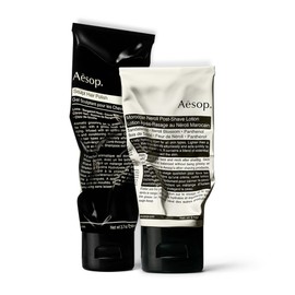 Aesop Grooming Kit - Sculpt Hair Polish | 100mL / 3.4 oz & Moroccan Neroli Post-Shave Lotion | 60 mL | Paraben, Cruelty-free & Vegan