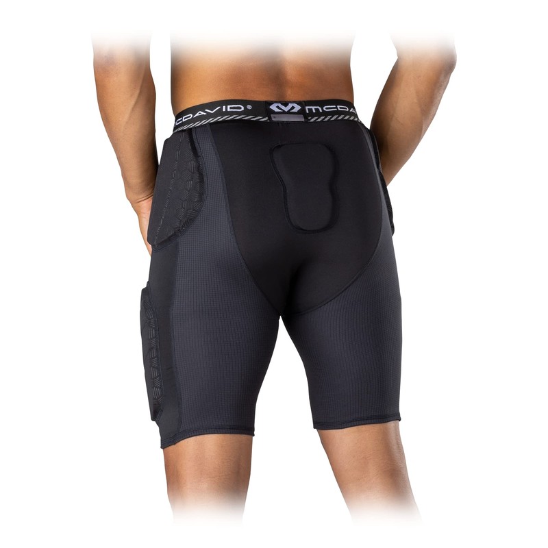 McDavid MD7414-00001-AXL Rival Integrated 5-Pad Girdle Black AXL