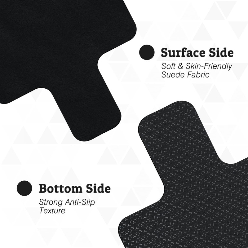 JOOEER Non-Slip Pilates Reformer Mat, 1.2 mm Thick, 39 x