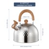 3L Tea Kettle Whistling Tea Kettle Stainless Steel Teapot with