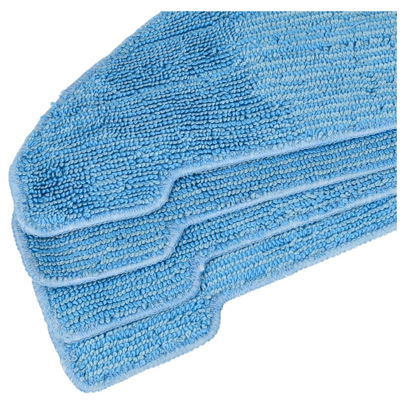 vhbw Mop Cloth Set (4 Pieces) Compatible with Bagotte BG700,