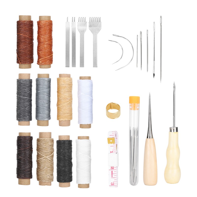 Leather Sewing Set DIY Leather Stitching Repair Kit Working Supplies