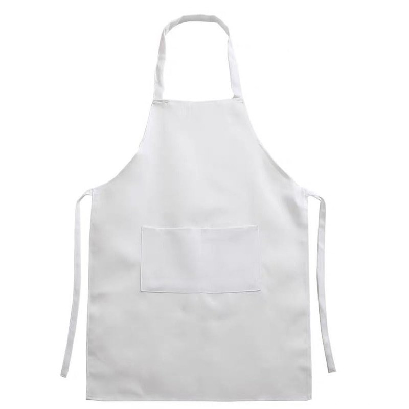 GOESUP Chef Apron Hat Set Adjustable Apron with Butcher Hat