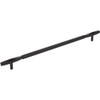 Top Knobs Kingsmill Pull 12 Inch (c-c) Flat Black