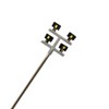 GRARRO 4 PCS HO Scale Model Lighting Tower,Tower Lights Model