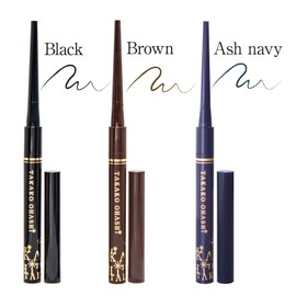 TAKAKO OHASHI ジェルアイライナー ロングラスティング ブラック 2セット ウォータープルーフ