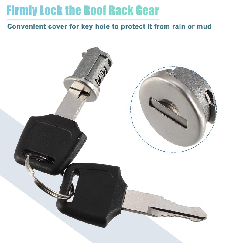 X AUTOHAUX Keyed Cylinder Lock for Yakima Car Rack System