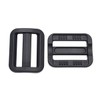 25 mm Kunststoff Tri Glide Schnalle Gurtband Adjuster 2,5 cm
