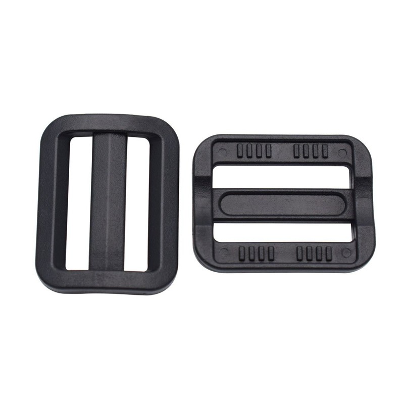 25 mm Kunststoff Tri Glide Schnalle Gurtband Adjuster 2,5 cm