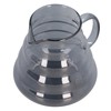 Electroplated Grey Coffee Pot High Borosilicate Glass Hand Coffee Server