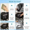 Zynuhmo Suction Cup Shower Caddy Corner, Shower Storage Rack With
